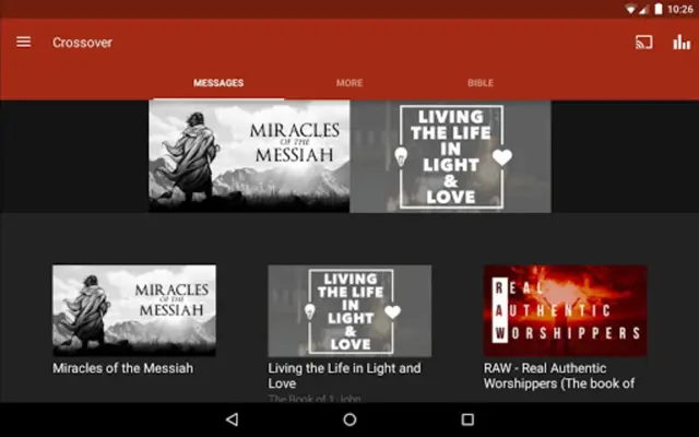 Crossover Bible Fellowship App android App screenshot 2