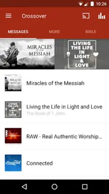 Crossover Bible Fellowship App android App screenshot 8